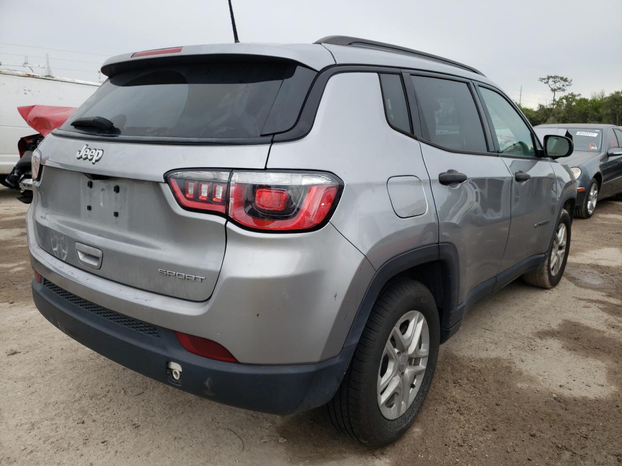 Photo 4 from auction – 2017 JEEP COMPASS SP with VIN 3C4NJCAB8HT672326