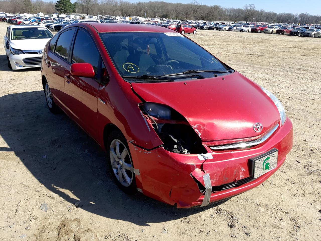 TOYOTA PRIUS 2008 with VIN JTDKB20U087722329 - Photo from auction