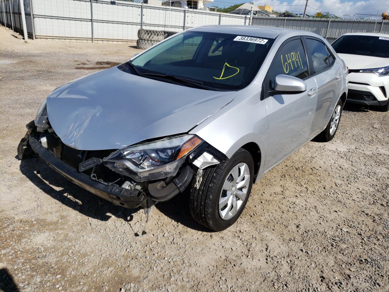 Photo 2 from auction – 2016 TOYOTA COROLLA L with VIN 5YFBURHE9GP438873