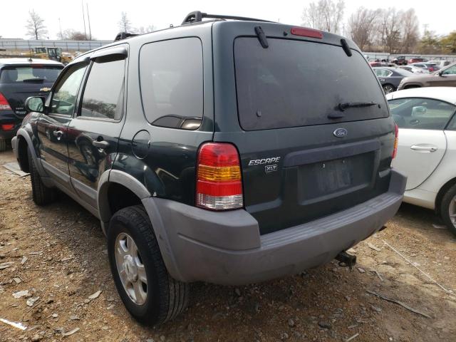 Photo 3 from auction – 2002 FORD ESCAPE XLT with VIN 1FMYU031X2KD54798