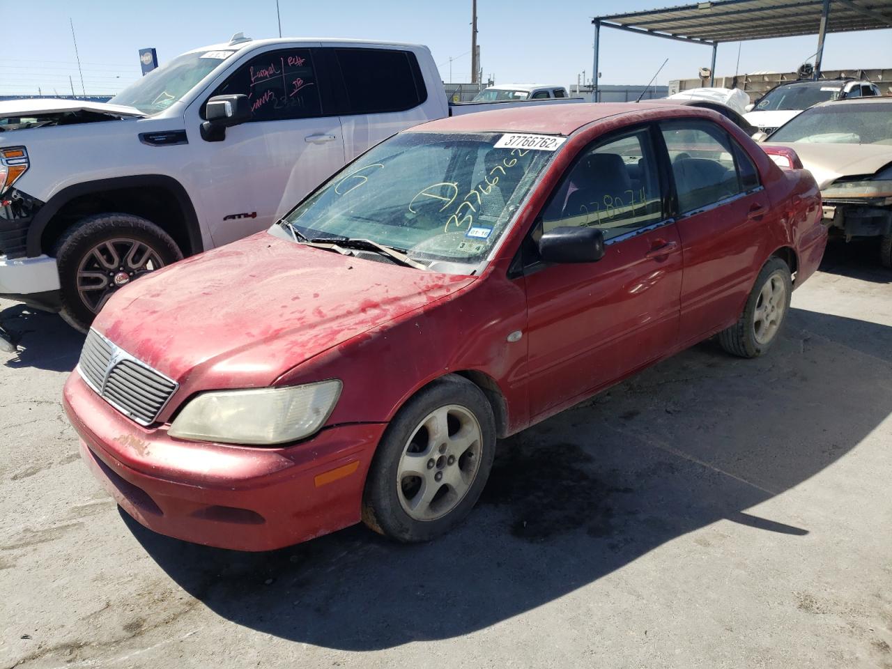 Photo 2 from auction – 2002 MITSUBISHI LANCER ES with VIN JA3AJ26EX2U078795