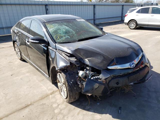 HYUNDAI SONATA HYB 2014 with VIN KMHEC4A43EA106882 - Photo from auction