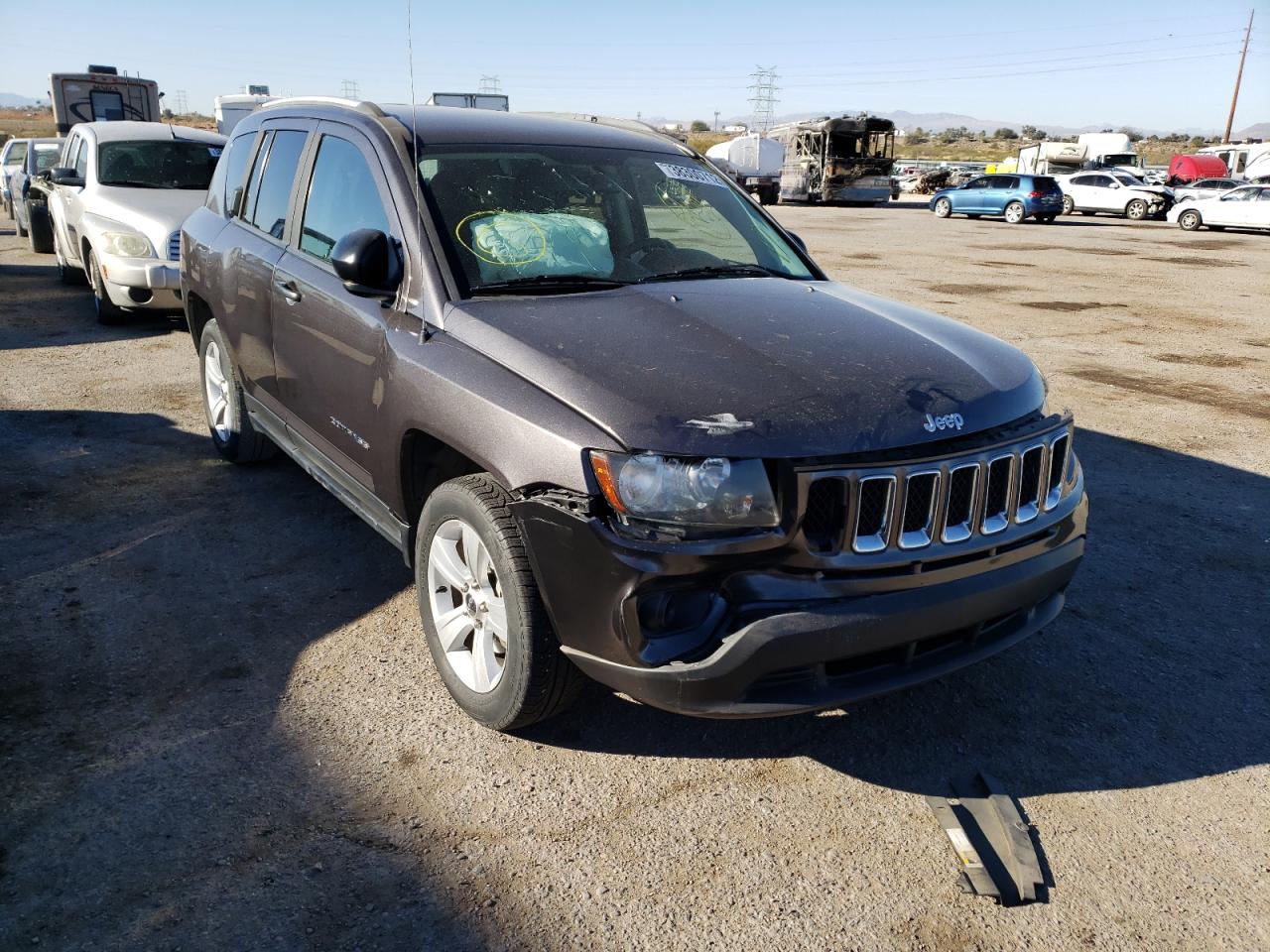 JEEP COMPASS SP 2016 with VIN 1C4NJCBA3GD633895 - Photo from auction