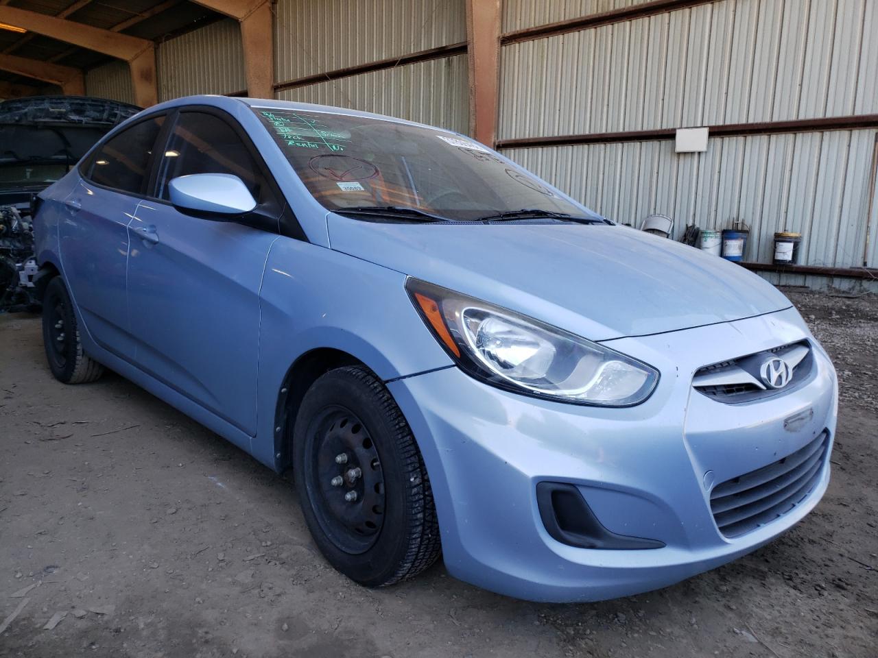 HYUNDAI ACCENT GLS 2014 with VIN KMHCT4AE6EU657578 - Photo from auction