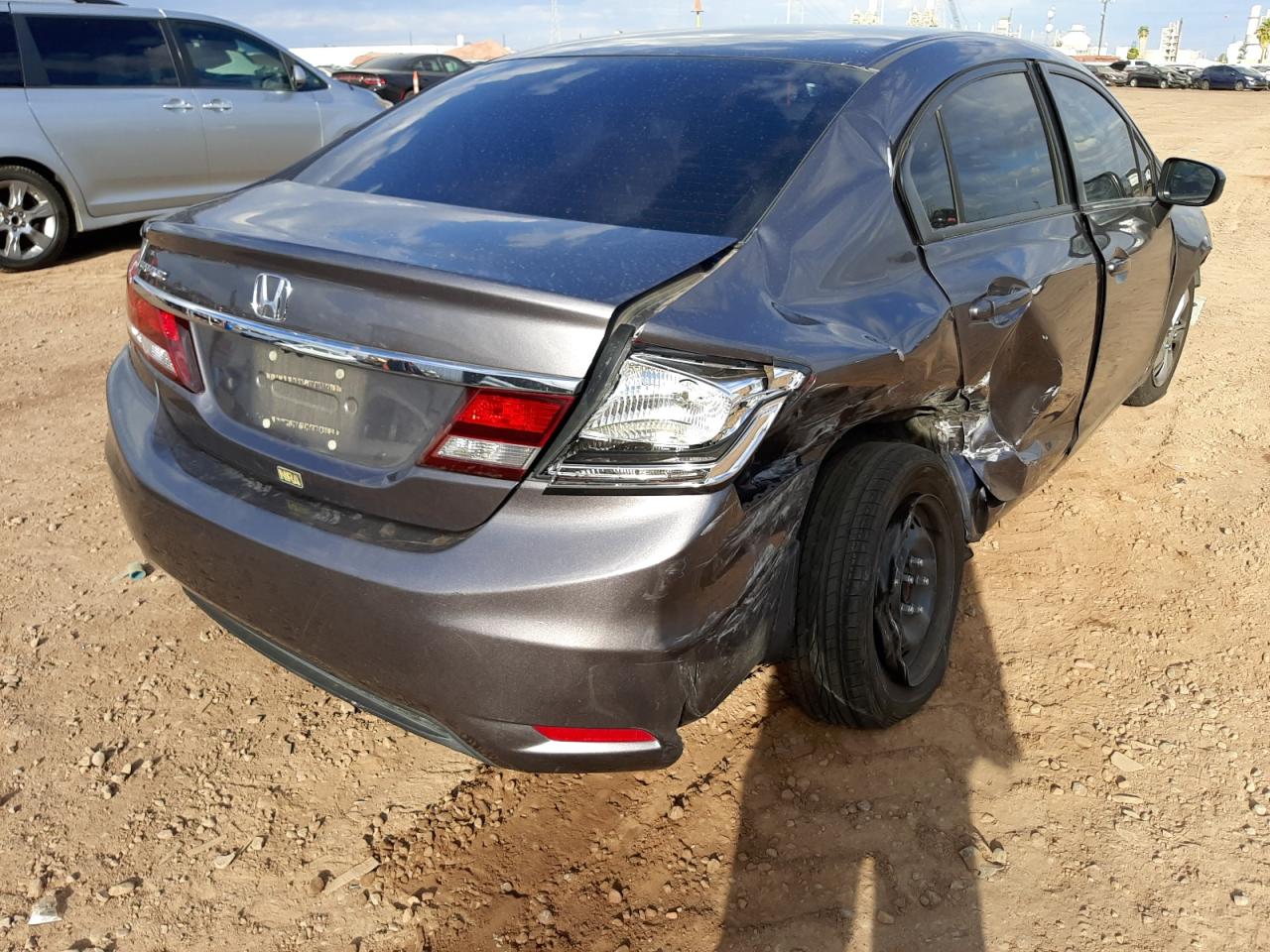 Photo 4 from auction – 2014 HONDA CIVIC LX with VIN 19XFB2F54EE081165