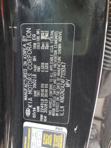 Photo 10 from auction – 2015 KIA SOUL with VIN KNDJN2A24F7119347