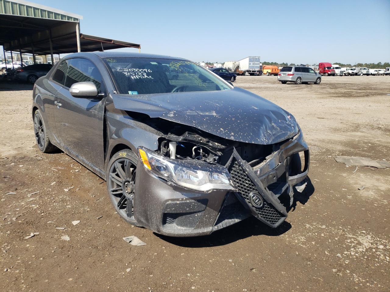 KIA FORTE EX 2010 with VIN KNAFU6A25A5278069 - Photo from auction