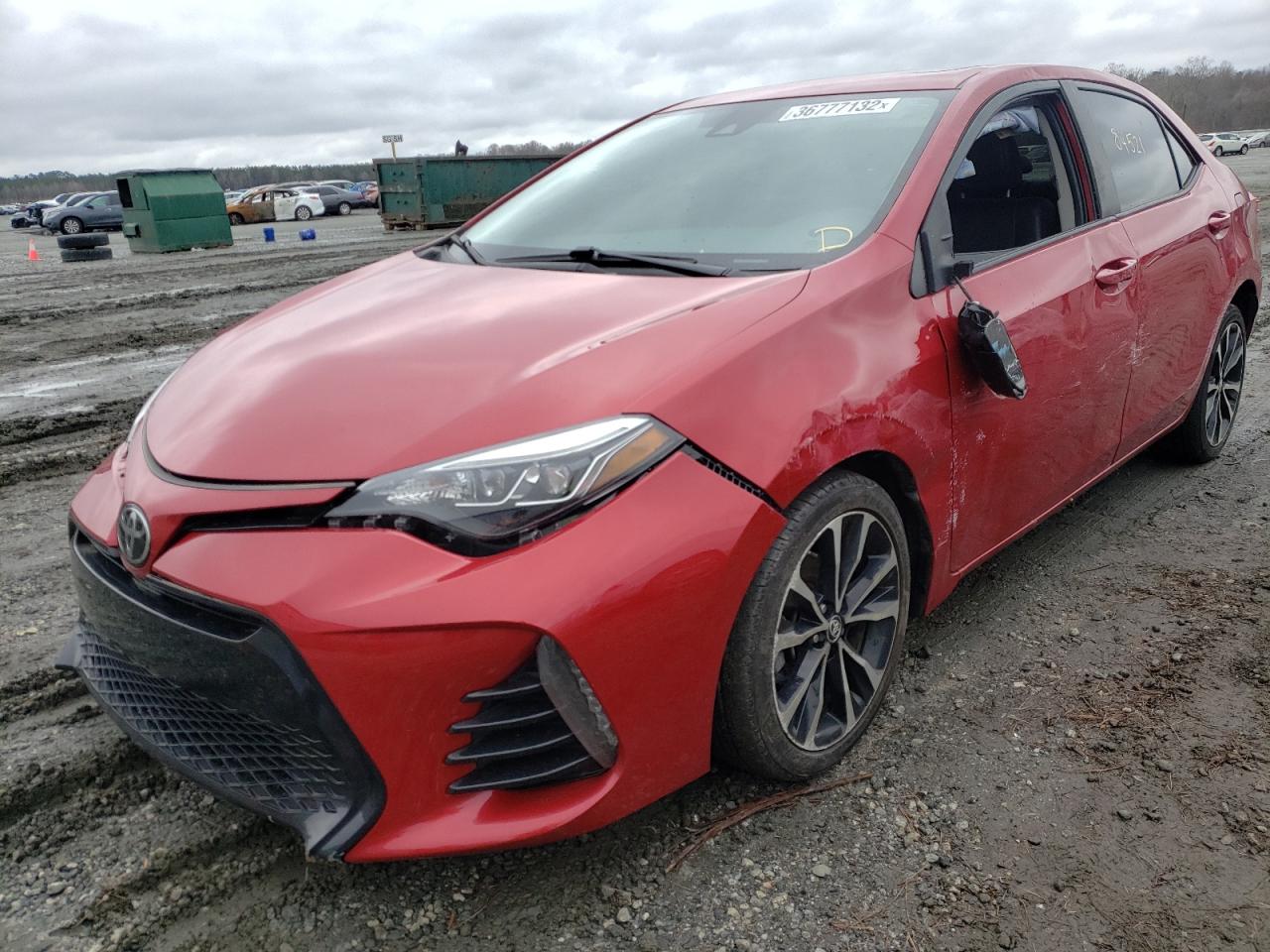 Photo 2 from auction – 2017 TOYOTA COROLLA L with VIN 2T1BURHE2HC786676
