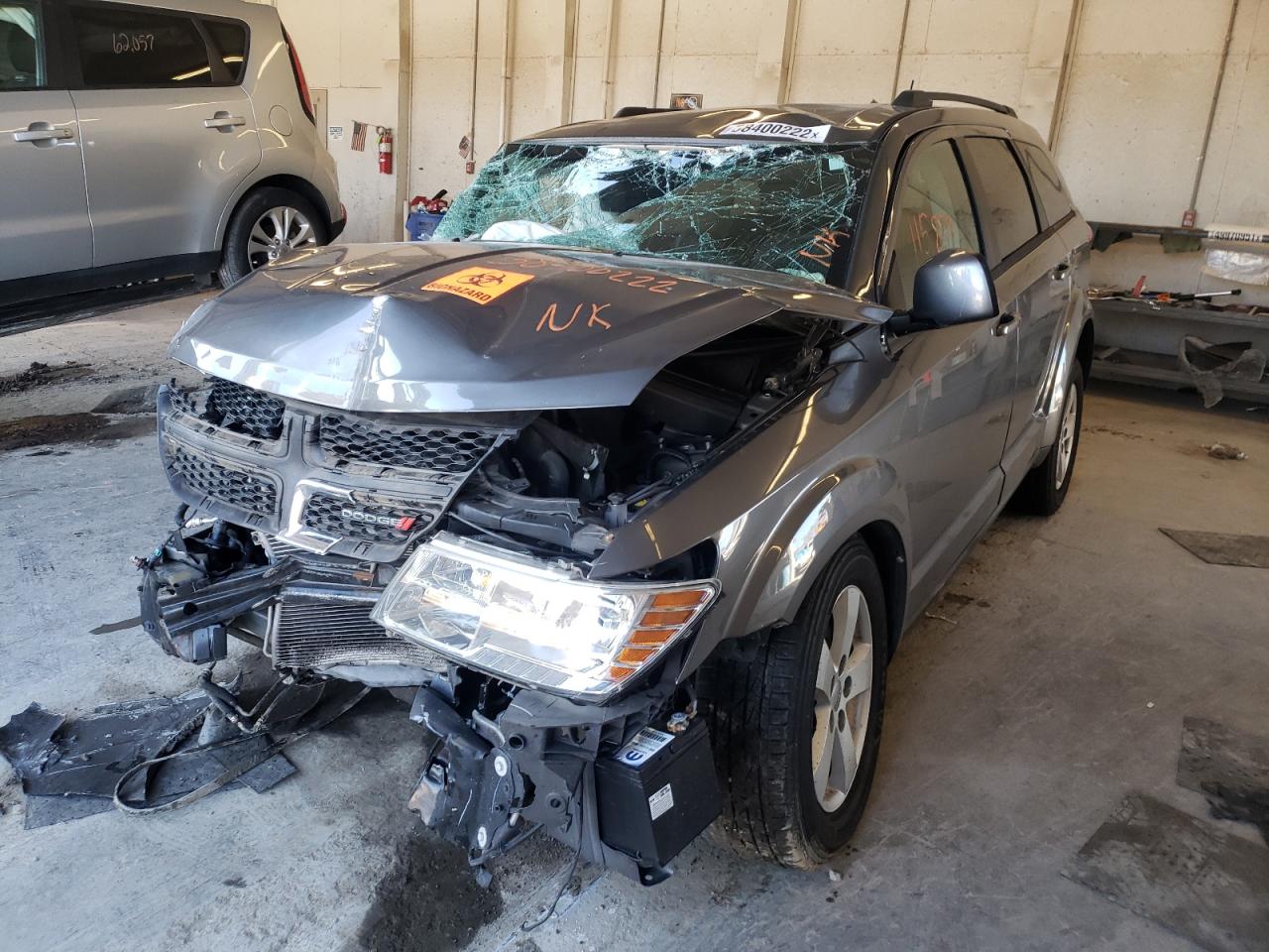 Photo 2 from auction – 2012 DODGE JOURNEY SX with VIN 3C4PDCBB6CT392573