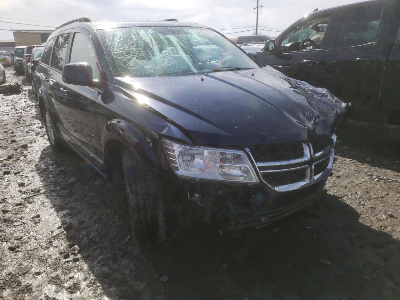 DODGE JOURNEY SX 2017 with VIN 3C4PDCBG6HT533922 - Photo from auction