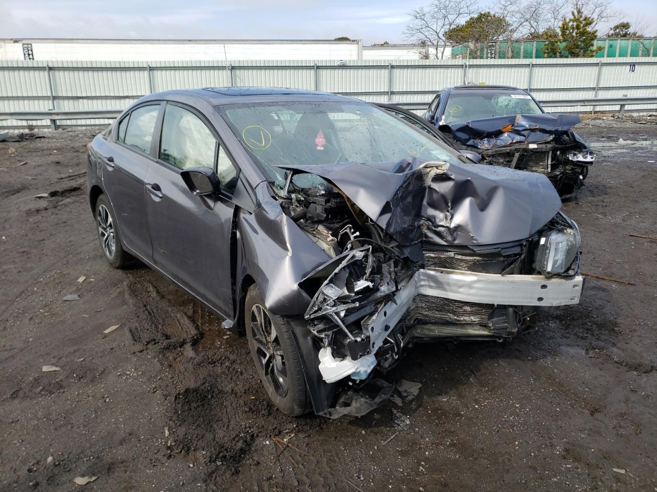 HONDA CIVIC EX 2015 with VIN 19XFB2F88FE253581 - Photo from auction