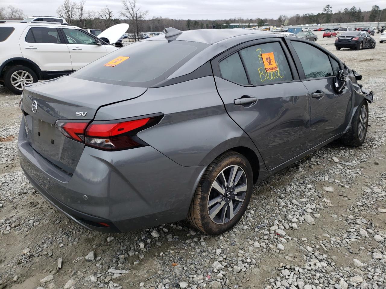 Photo 4 from auction – 2020 NISSAN VERSA SV with VIN 3N1CN8EV4LL817077