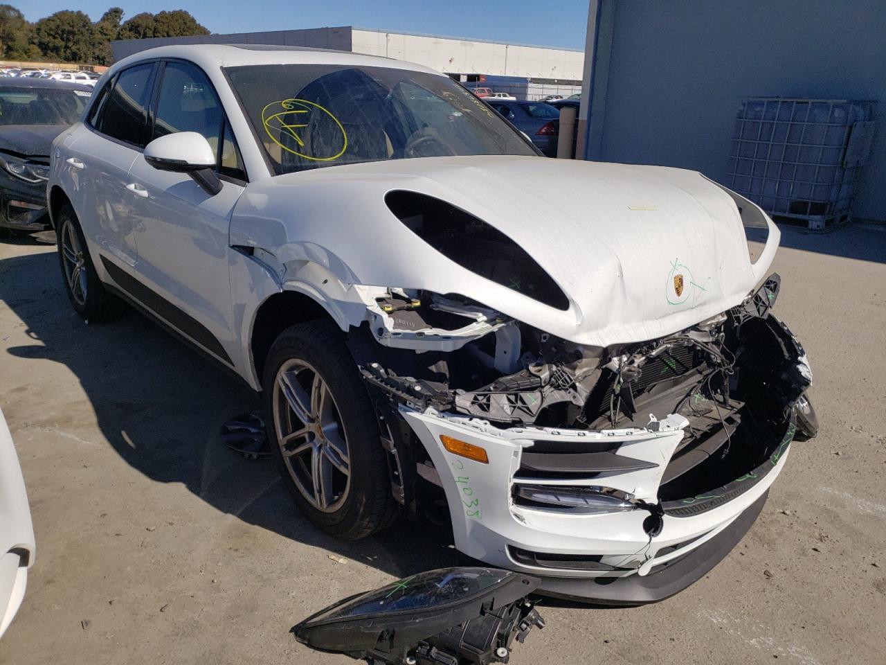 PORSCHE MACAN 2019 with VIN WP1AA2A55KLB03969 - Photo from auction