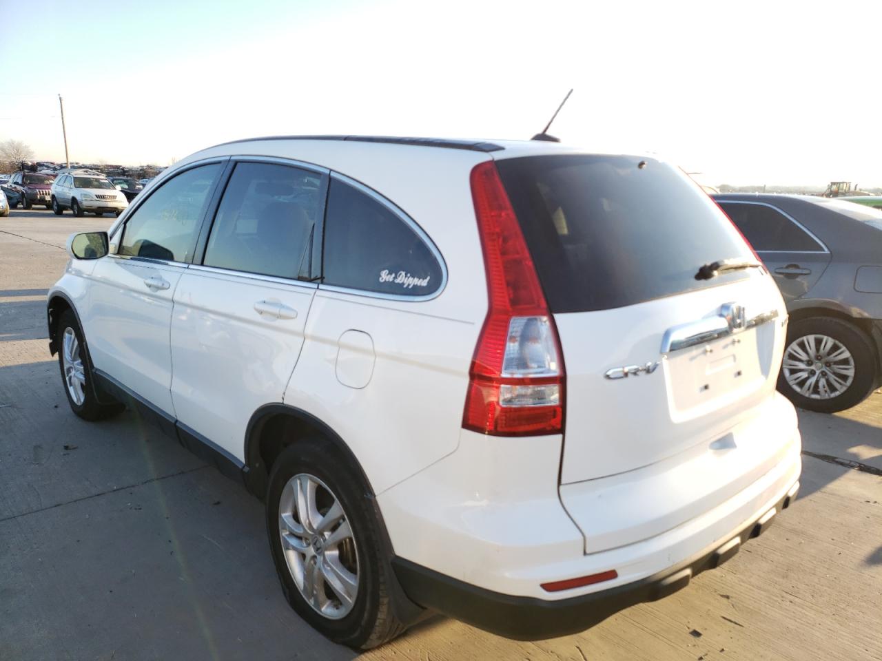 Photo 3 from auction – 2011 HONDA CR-V EXL with VIN 5J6RE3H76BL045709