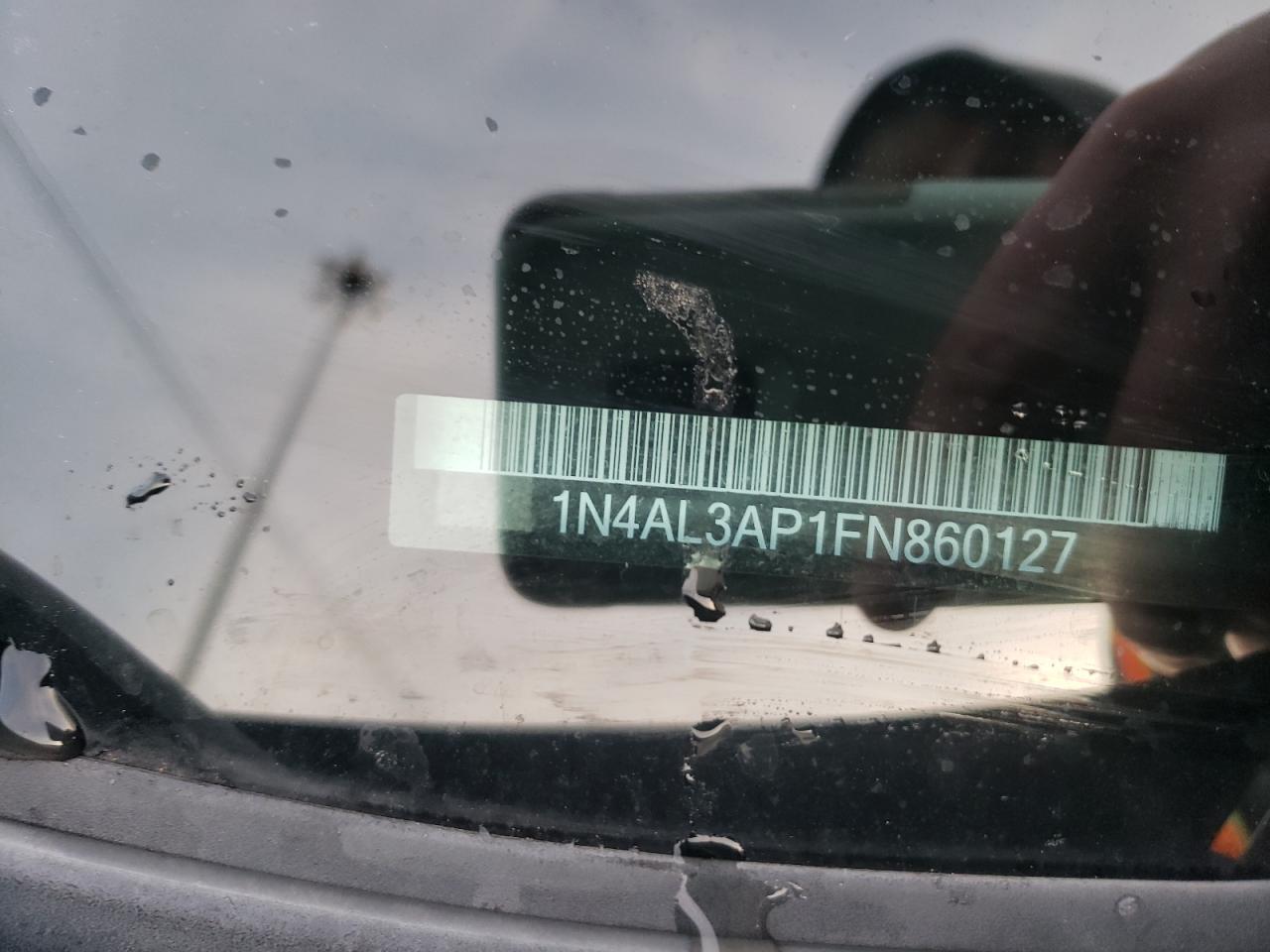 Photo 10 from auction – 2015 NISSAN ALTIMA 2.5 with VIN 1N4AL3AP1FN860127