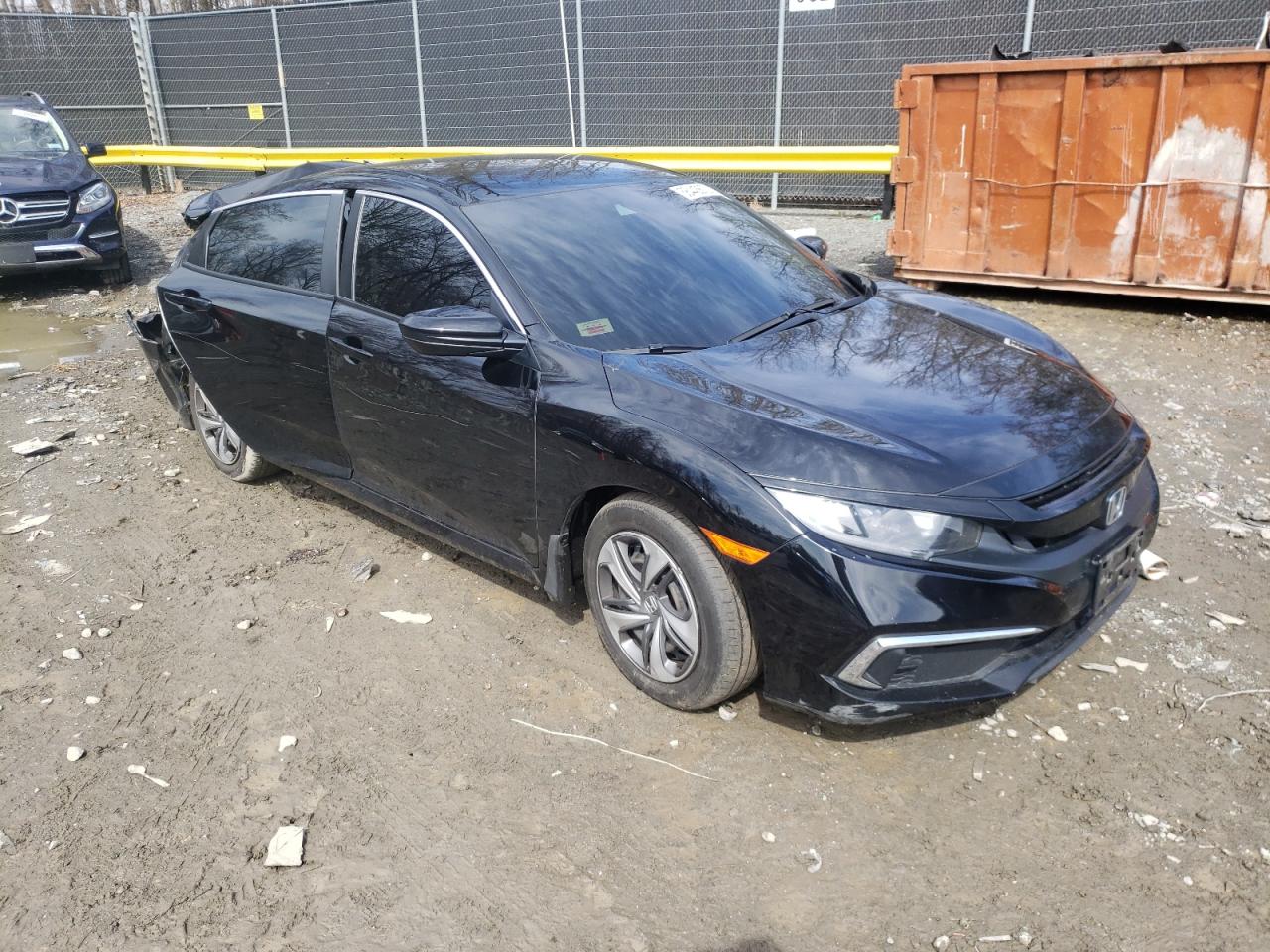 HONDA CIVIC 2020 with VIN 2HGFC2F65LH549672 - Photo from auction