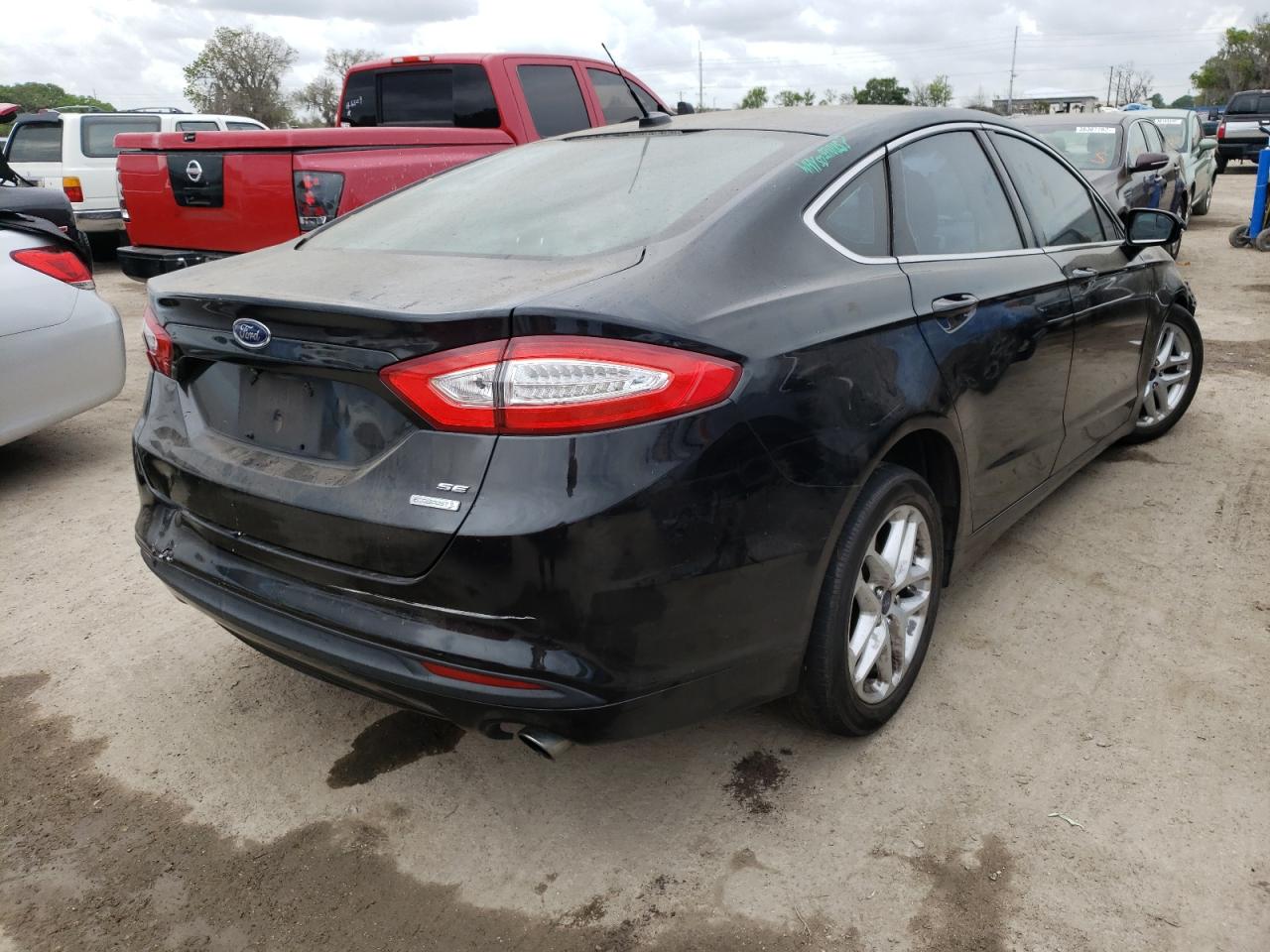 Photo 4 from auction – 2014 FORD FUSION SE with VIN 3FA6P0HD6ER348038