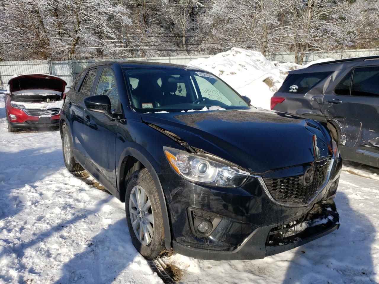 MAZDA CX-5 TOURI 2014 with VIN JM3KE4CY4E0415498 - Photo from auction