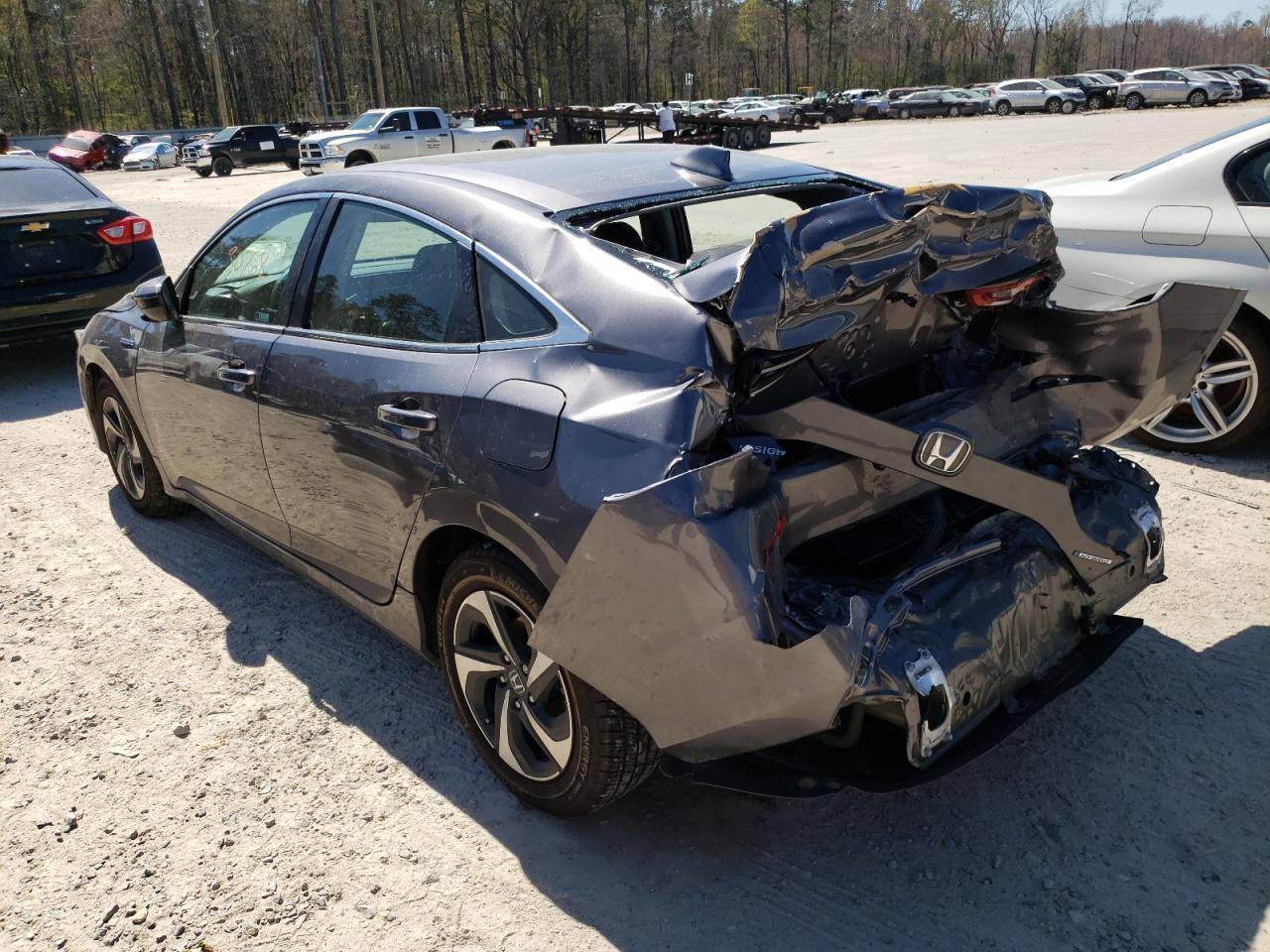 Photo 3 from auction – 2021 HONDA INSIGHT EX with VIN 19XZE4F55ME011740