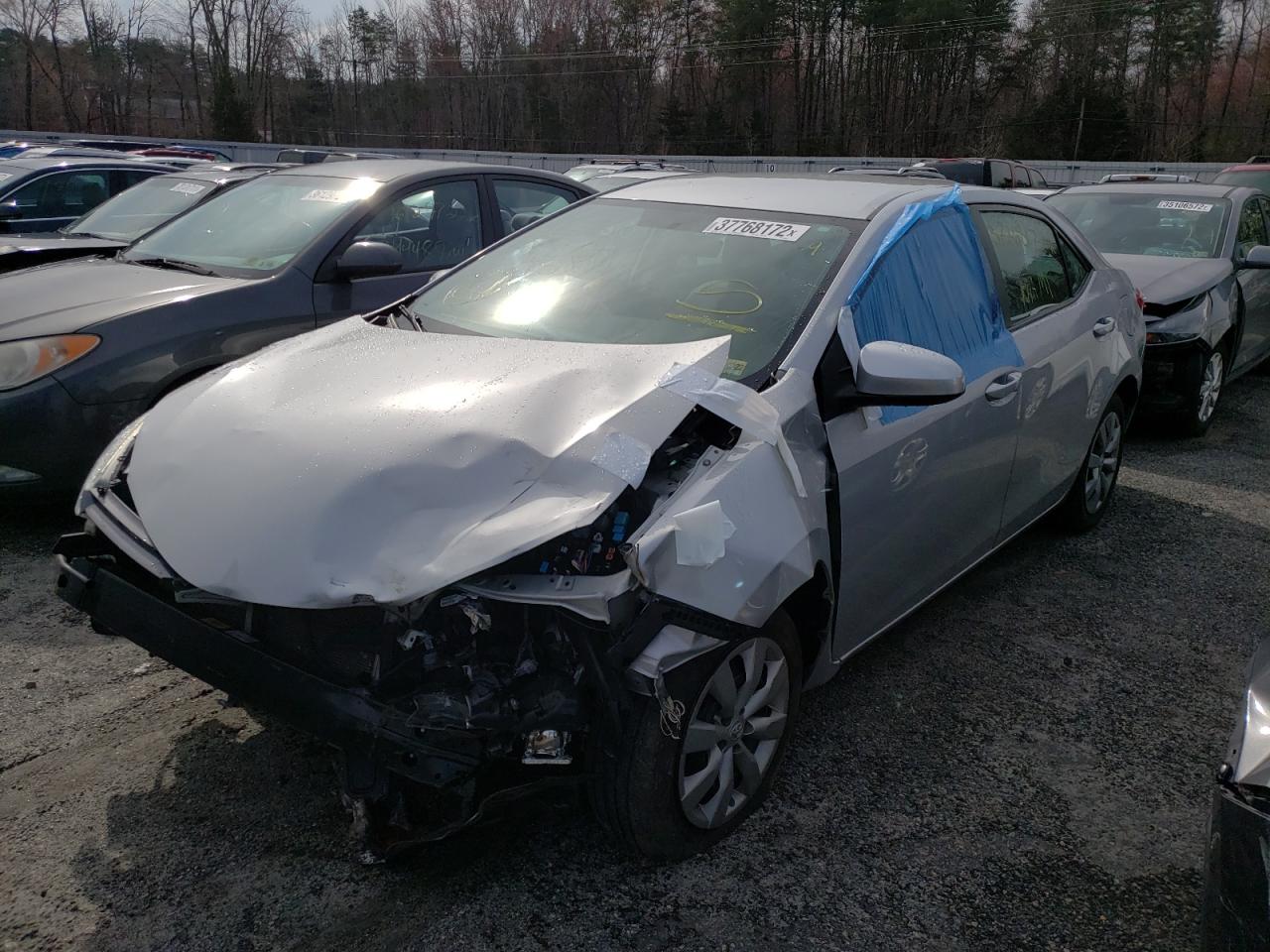 Photo 2 from auction – 2016 TOYOTA COROLLA L with VIN 2T1BURHE1GC710221