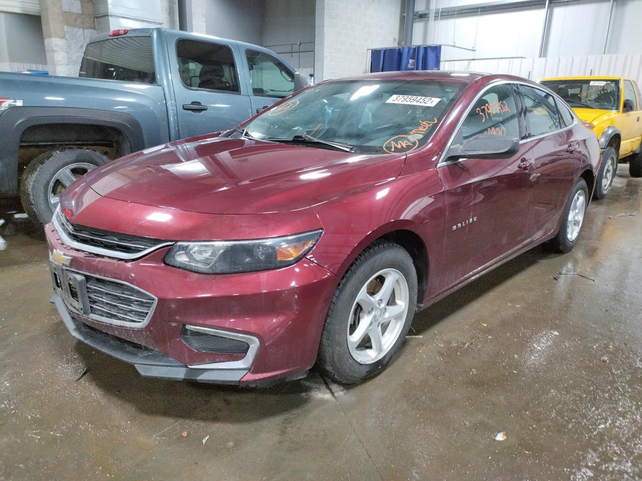Photo 2 from auction – 2016 CHEVROLET MALIBU LS with VIN 1G1ZB5ST4GF325952