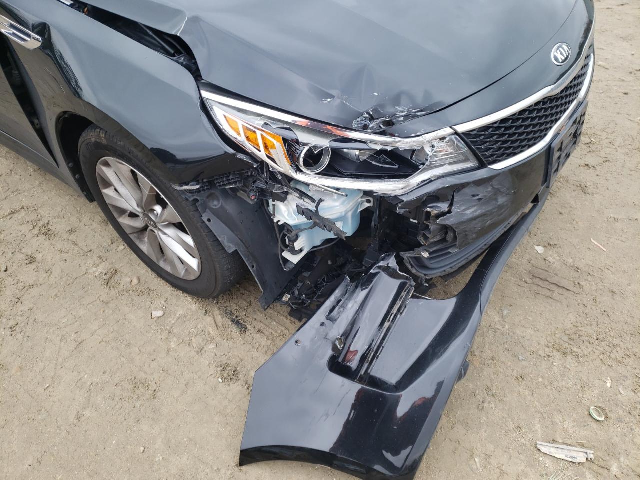 Photo 9 from auction – 2016 KIA OPTIMA LX with VIN 5XXGT4L37GG002937