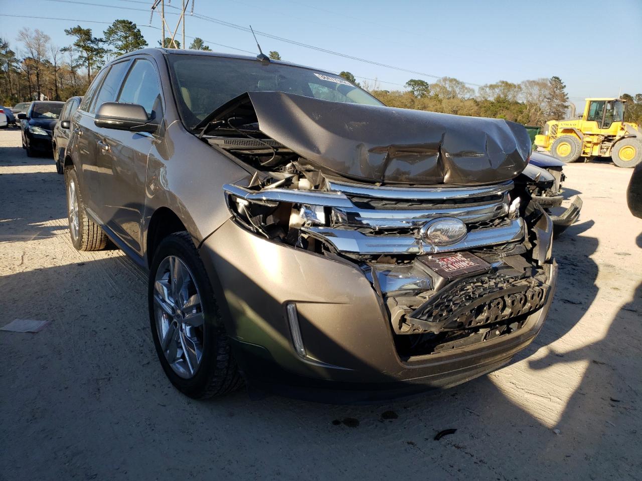 FORD EDGE LIMIT 2013 with VIN 2FMDK3KC1DBA72748 - Photo from auction