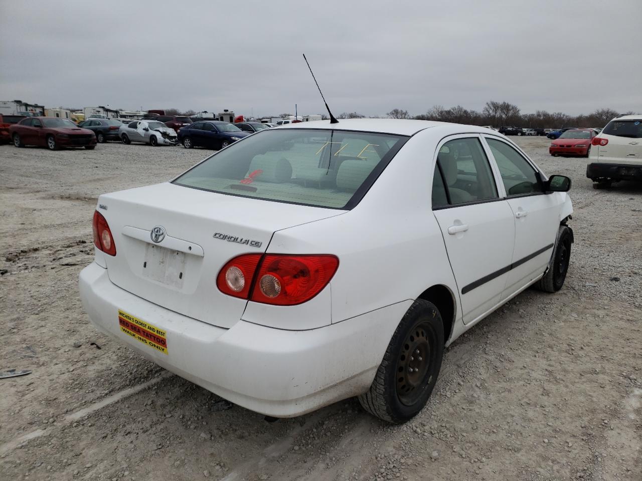 Photo 4 from auction – 2007 TOYOTA COROLLA CE with VIN 1NXBR32E57Z934470