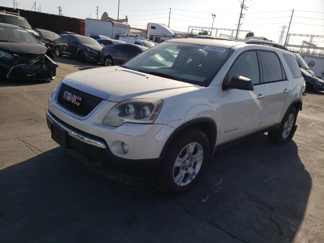 Photo 2 from auction – 2008 GMC ACADIA SLE with VIN 1GKER13798J233606