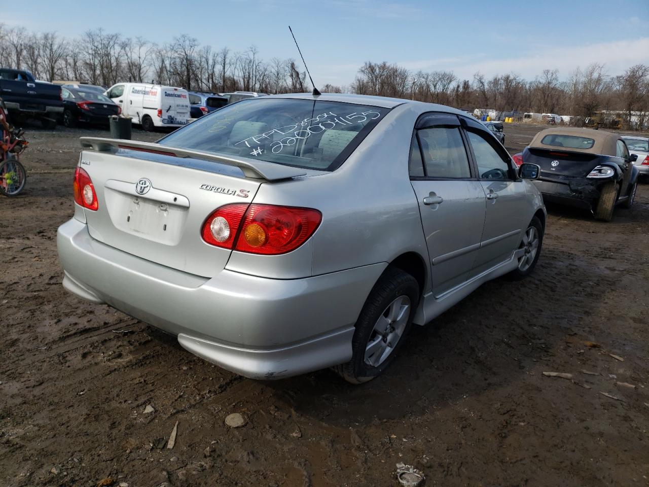 Photo 4 from auction – 2004 TOYOTA COROLLA CE with VIN 2T1BR32E64C288904