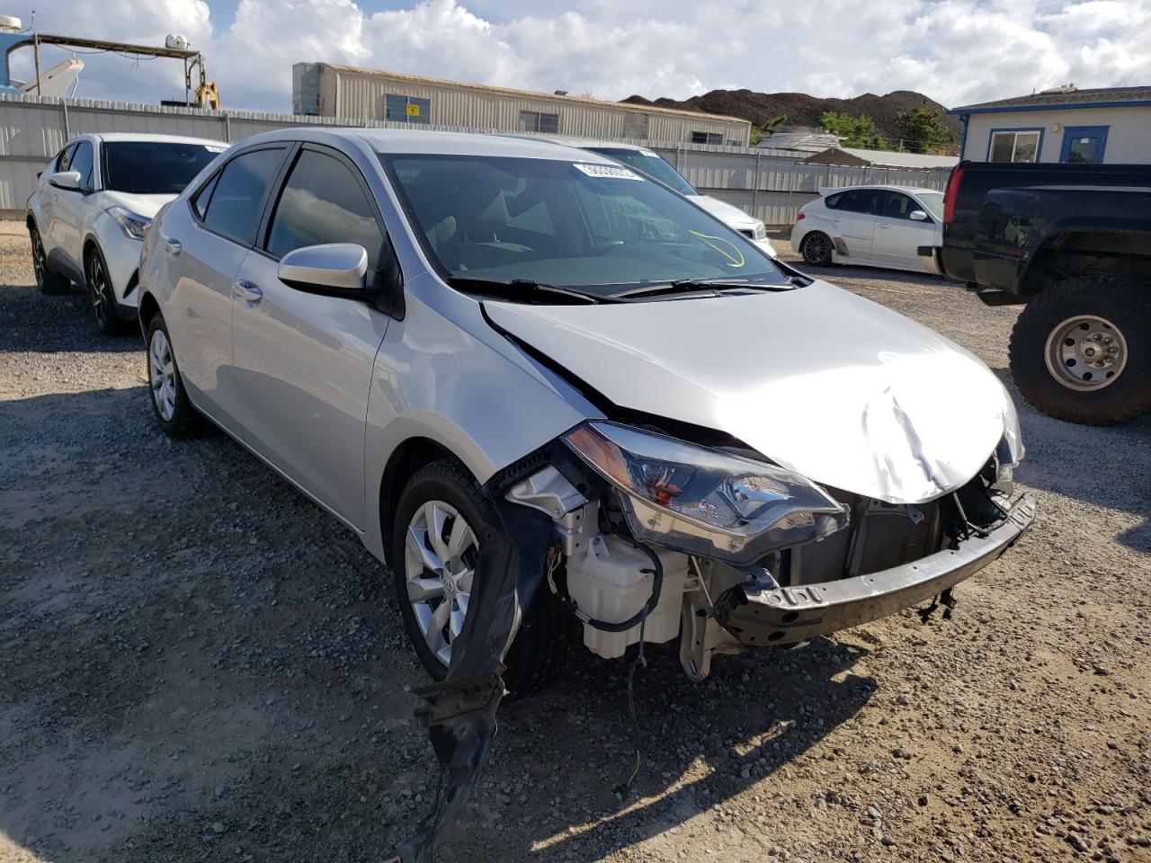 TOYOTA COROLLA L 2016 with VIN 5YFBURHE9GP438873 - Photo from auction