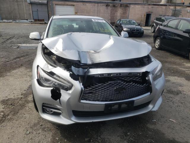 Photo 9 from auction – 2015 INFINITI Q50 BASE with VIN JN1BV7AR3FM420582