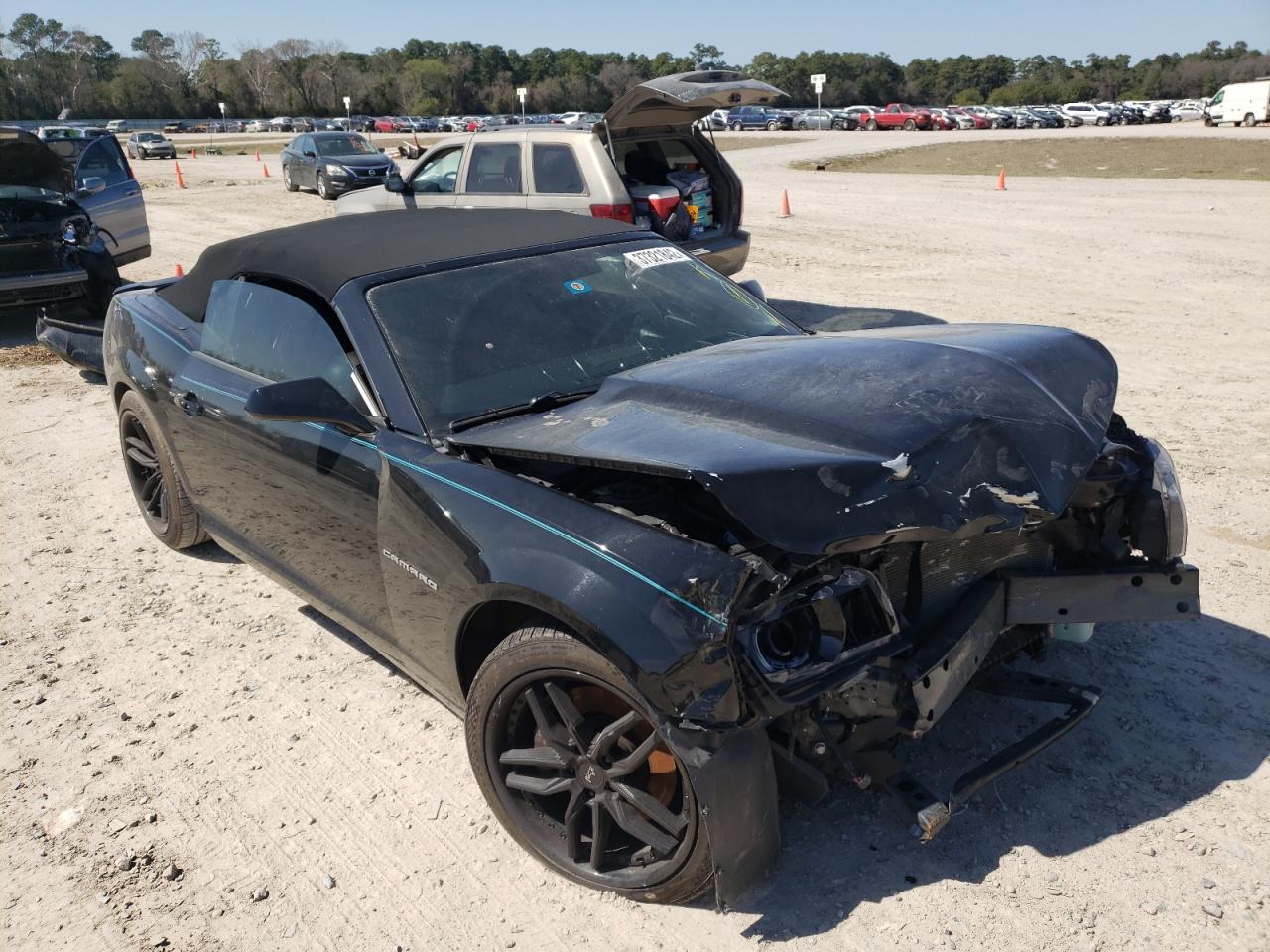 CHEVROLET CAMARO 2SS 2011 with VIN 2G1FK3DJ1B9155490 - Photo from auction