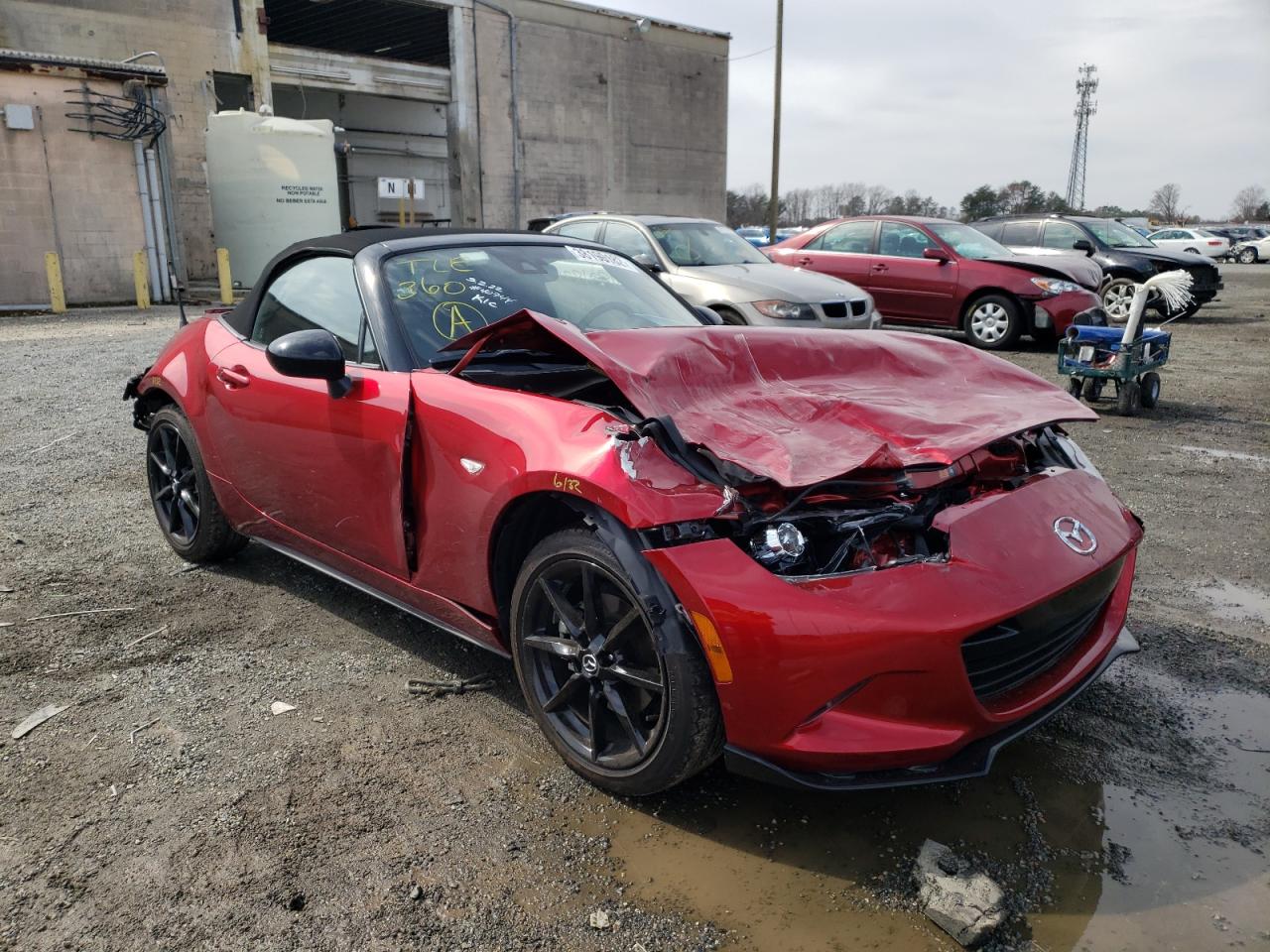 MAZDA MX-5 MIATA 2021 with VIN JM1NDAC72M0456712 - Photo from auction