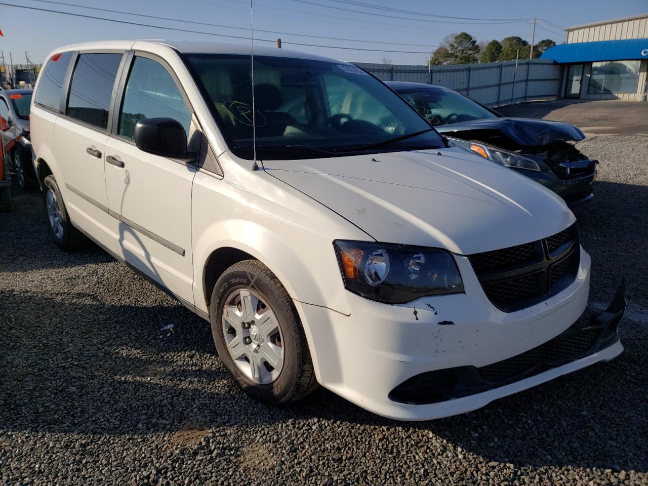 DODGE RAM VAN 2012 with VIN 2C4RDGAG4CR244504 - Photo from auction