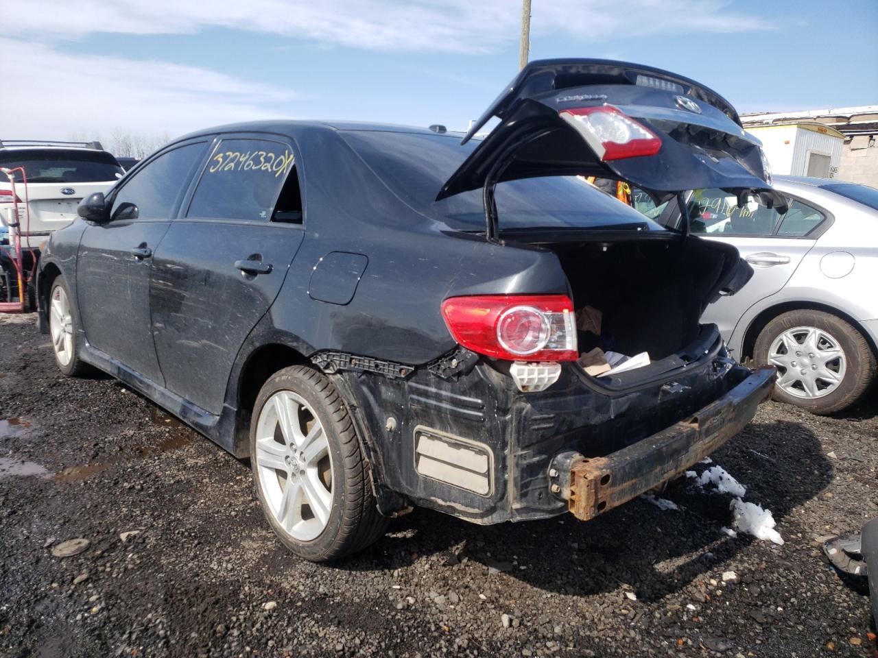 Photo 3 from auction – 2013 TOYOTA COROLLA BA with VIN 2T1BU4EE1DC927366