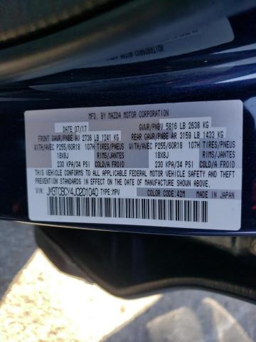 Photo 10 from auction – 2018 MAZDA CX-9 TOURI with VIN JM3TCBCY4J0201040