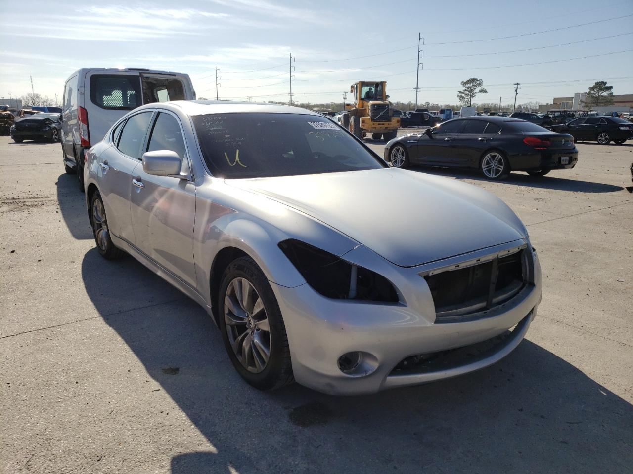 INFINITI M37 2012 with VIN JN1BY1AP8CM331542 - Photo from auction