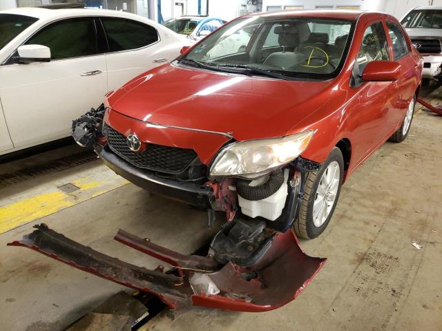 Photo 2 from auction – 2009 TOYOTA COROLLA BA with VIN JTDBL40E79J045351