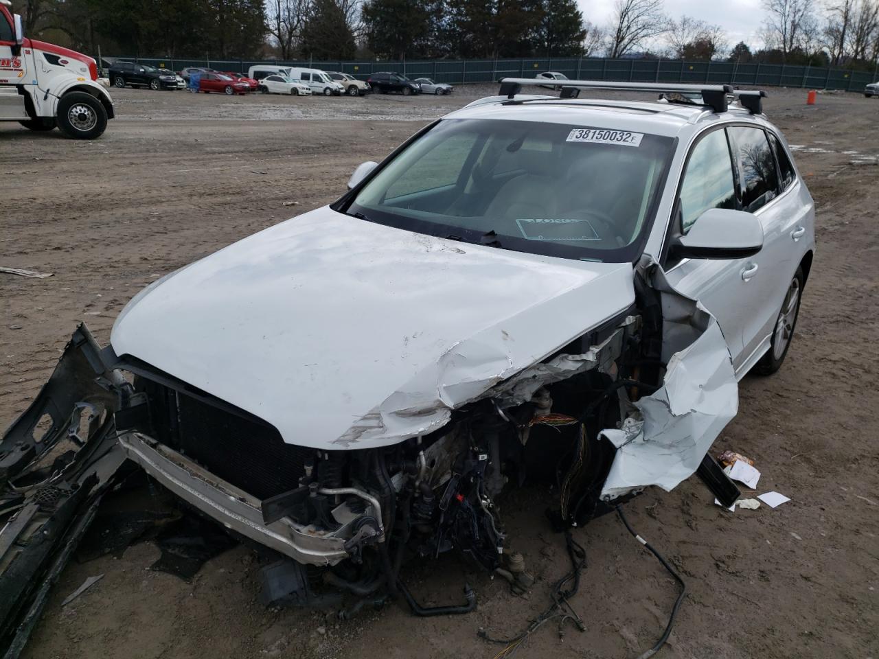 Photo 2 from auction – 2014 AUDI Q5 PREMIUM with VIN WA1DGAFP0EA062761