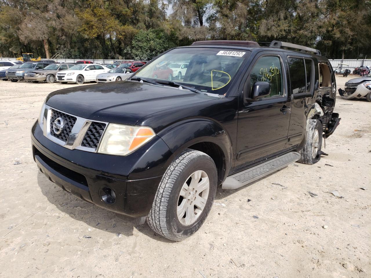 Photo 2 from auction – 2007 NISSAN PATHFINDER with VIN 5N1AR18U07C639040