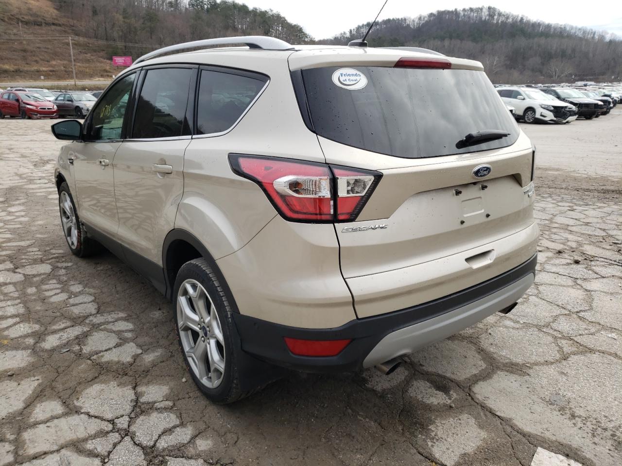 Photo 3 from auction – 2017 FORD ESCAPE TIT with VIN 1FMCU9J99HUD34661