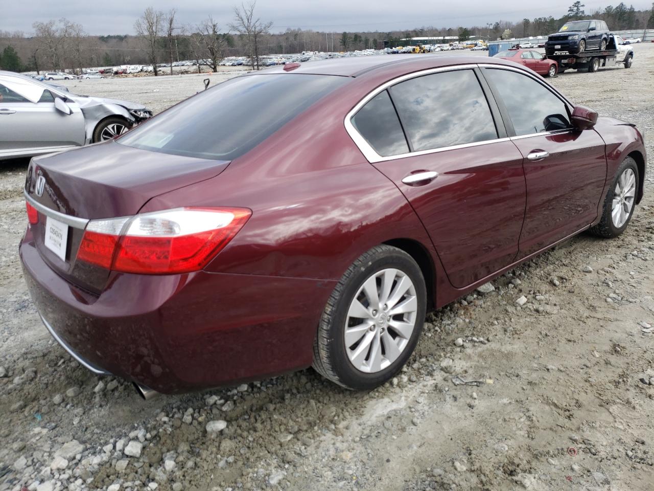 Photo 4 from auction – 2013 HONDA ACCORD EXL with VIN 1HGCR2F87DA073699