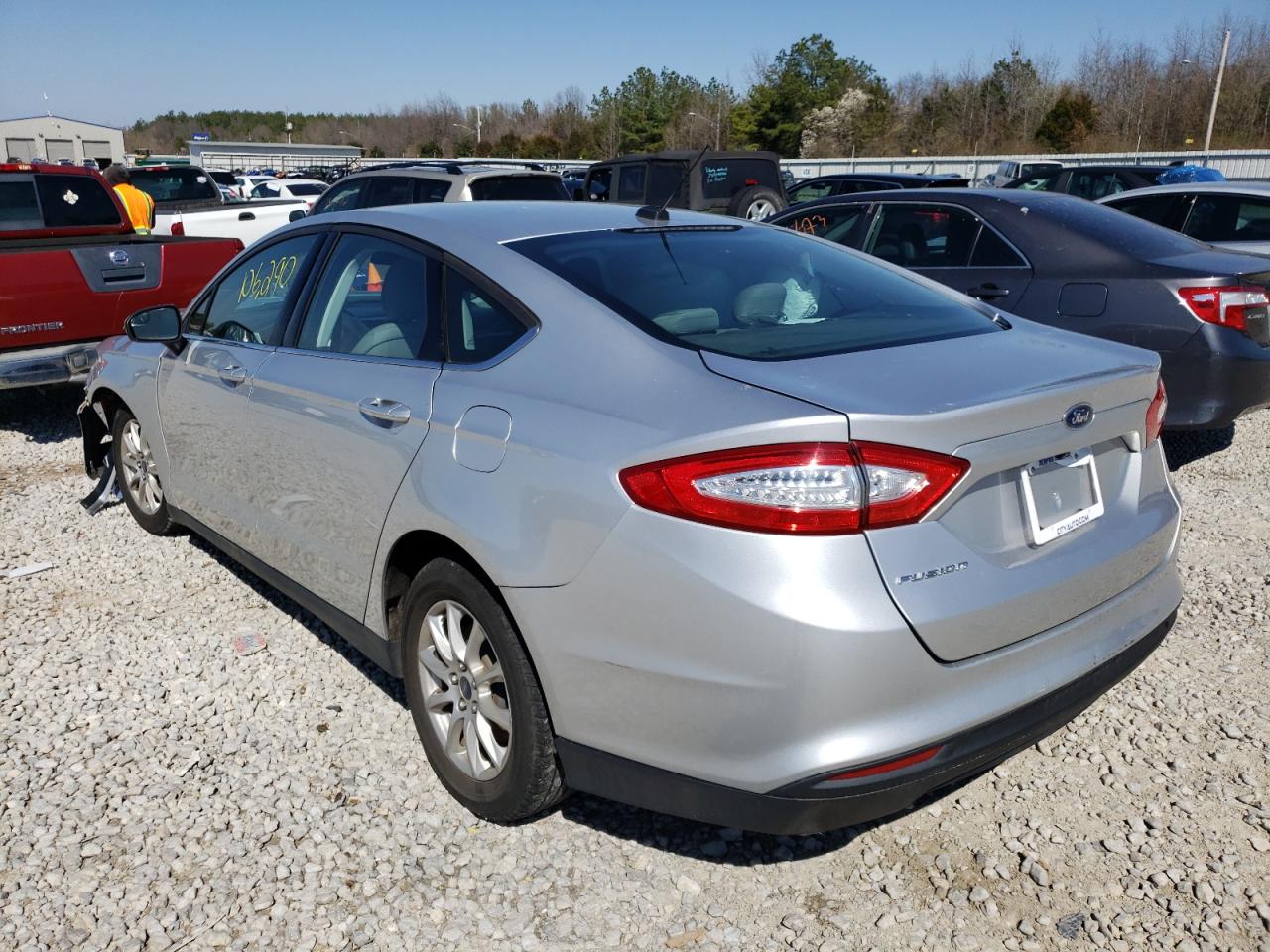 Photo 3 from auction – 2016 FORD FUSION S with VIN 3FA6P0G72GR227313
