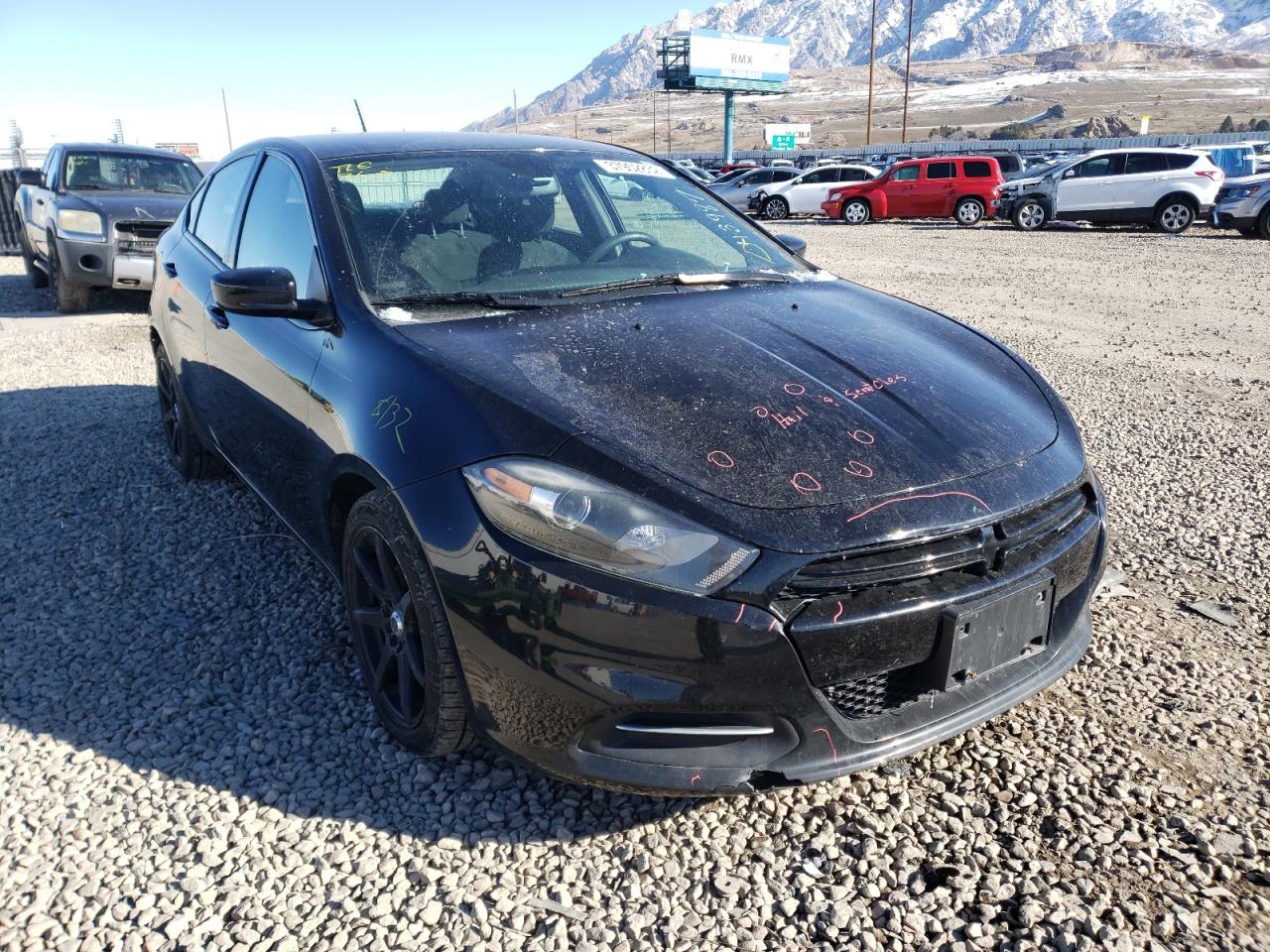DODGE DART SE 2016 with VIN 1C3CDFAA6GD519380 - Photo from auction