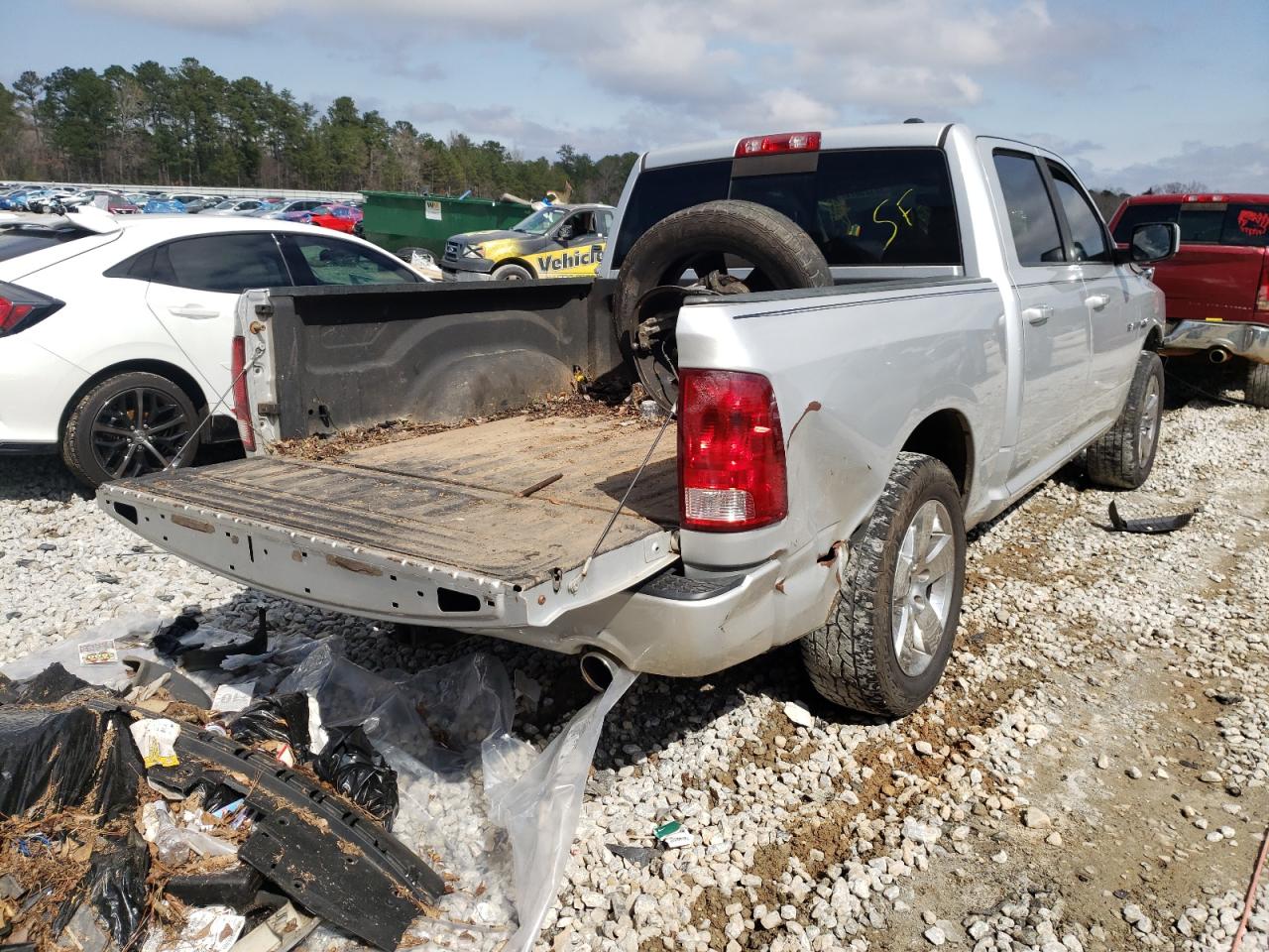 Photo 4 from auction – 2009 DODGE RAM 1500 with VIN 1D3HB13T79S710059