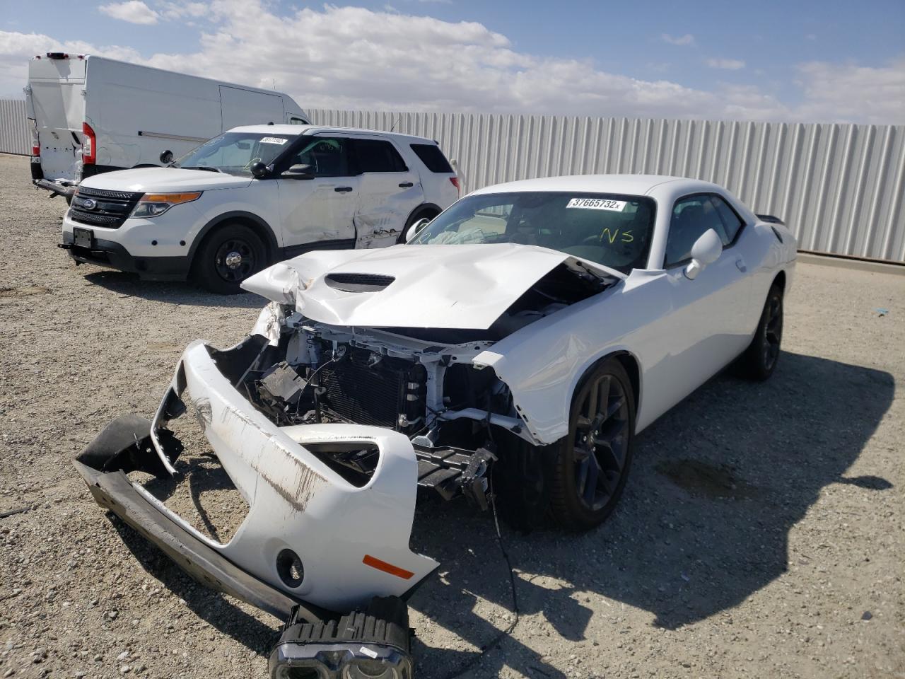 Photo 2 from auction – 2021 DODGE CHALLENGER with VIN 2C3CDZJG6MH670319