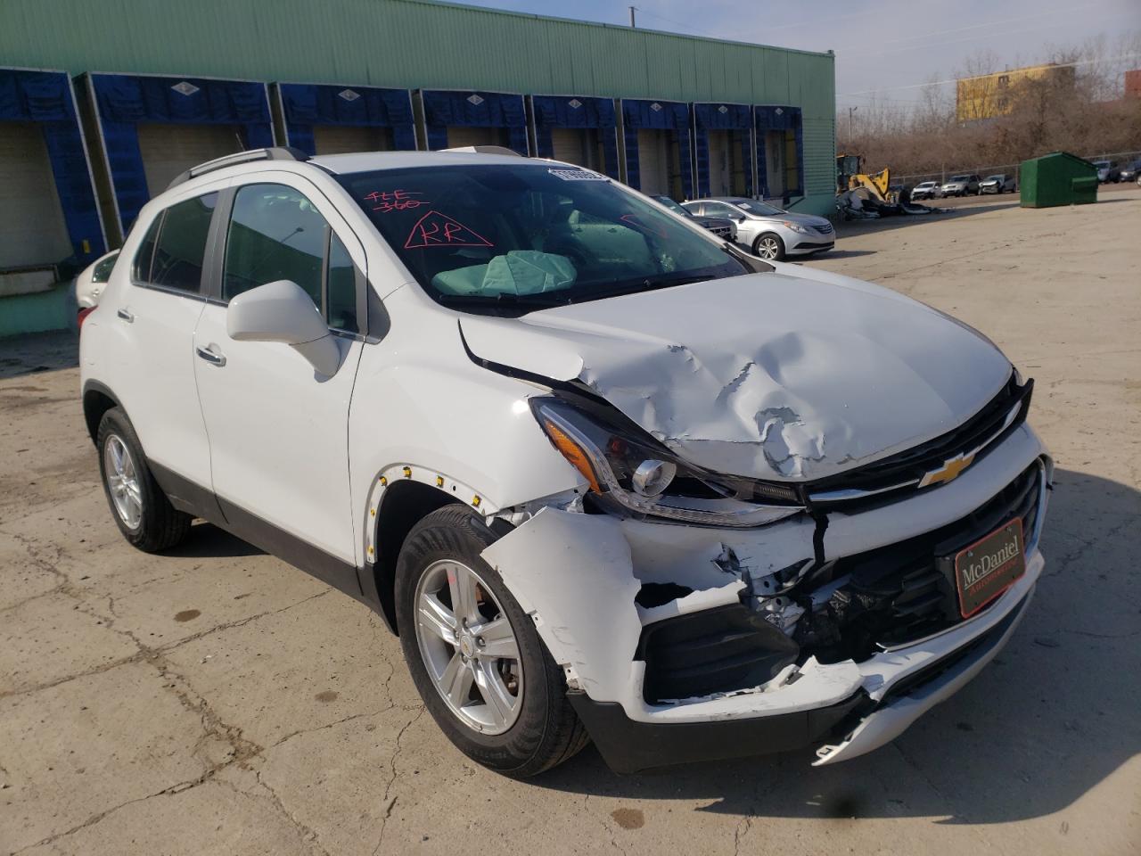 Photo 1 from auction – 2019 CHEVROLET TRAX 1LT with VIN KL7CJLSB8KB741298