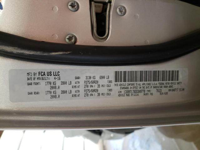 Photo 10 from auction – 2016 RAM 1500 SLT with VIN 1C6RR7LT6GS309778