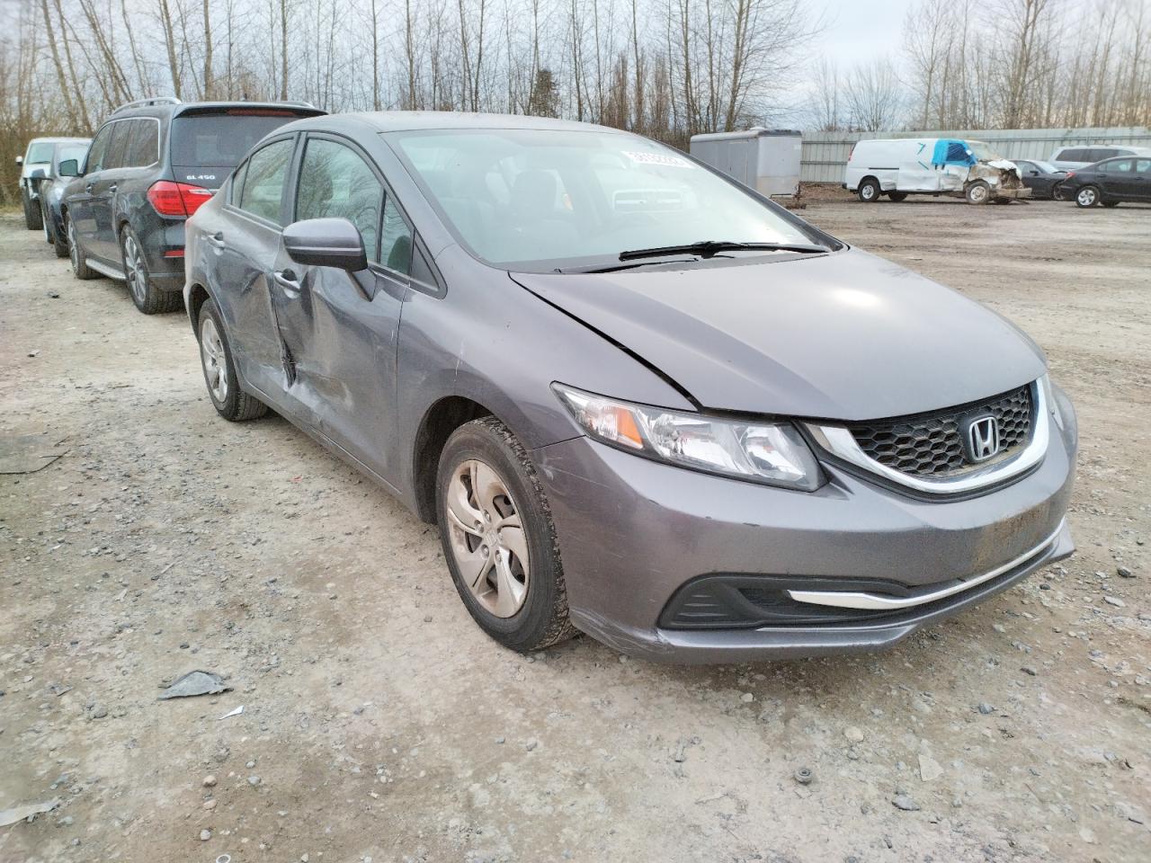 Photo 1 from auction – 2014 HONDA CIVIC LX with VIN 19XFB2F54EE231050